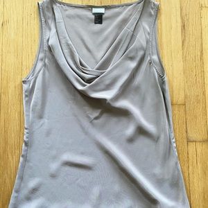 H&M 100% silk top